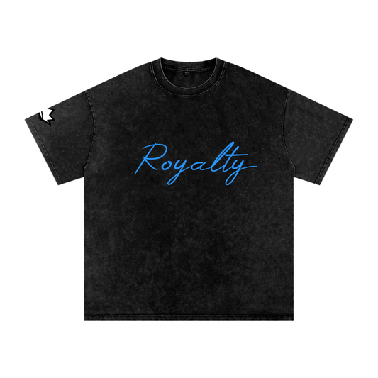 Royalty - Snow washed oversized cotton T-shirt