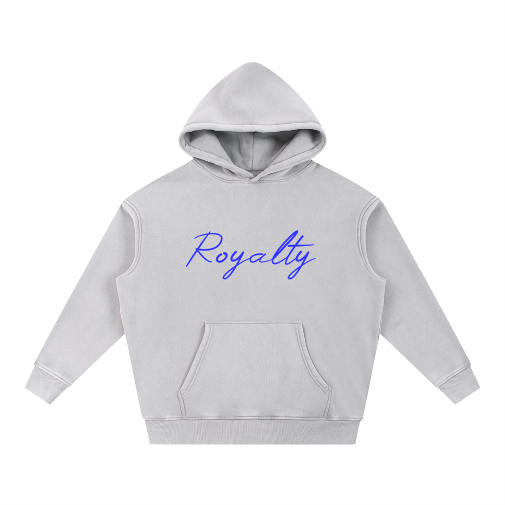 Royalty - Snow Wash Fleece Oversize Hoodie